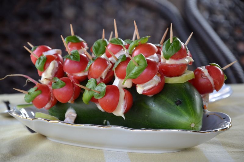 ogórkowo-pomidorkowy jeżyk ogórkowo-pomidorkowy jeżyk