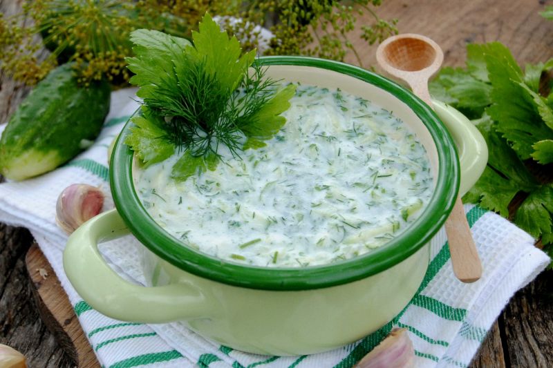 Ogórkowy chłodnik  Ogórkowy chłodnik