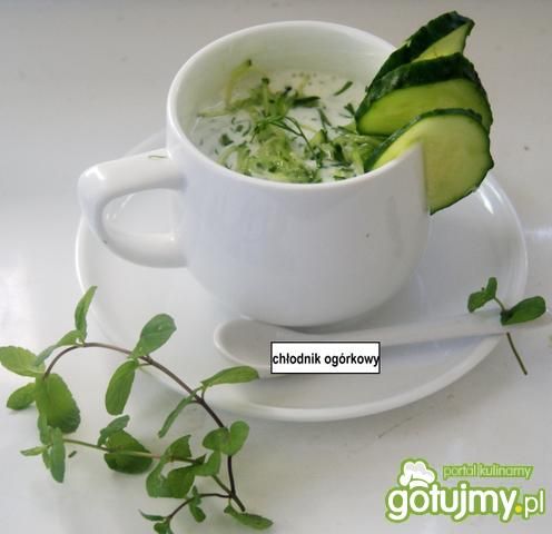 Ogórkowy chłodnik w minutkę Ogórkowy chłodnik w minutkę