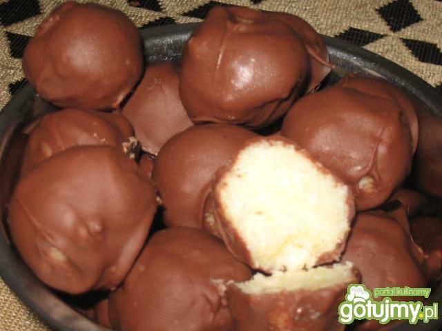 Okrągłe batoniki baunty