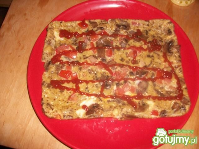Omlet a'la pizza