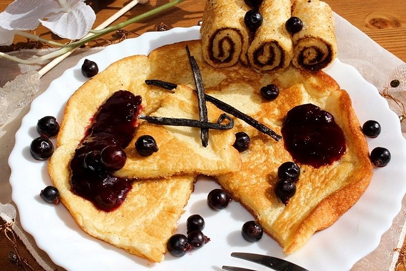 Omlet biszkoptowo-waniliowy Omlet biszkoptowo-waniliowy