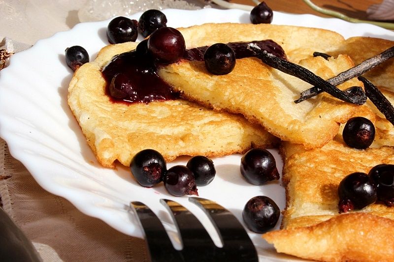 Omlet biszkoptowo-waniliowy Omlet biszkoptowo-waniliowy