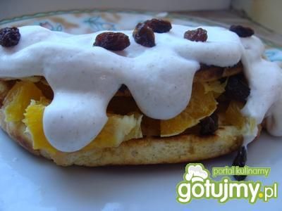 Omlet biszkoptowy z pomarańczą Omlet biszkoptowy z pomarańczą