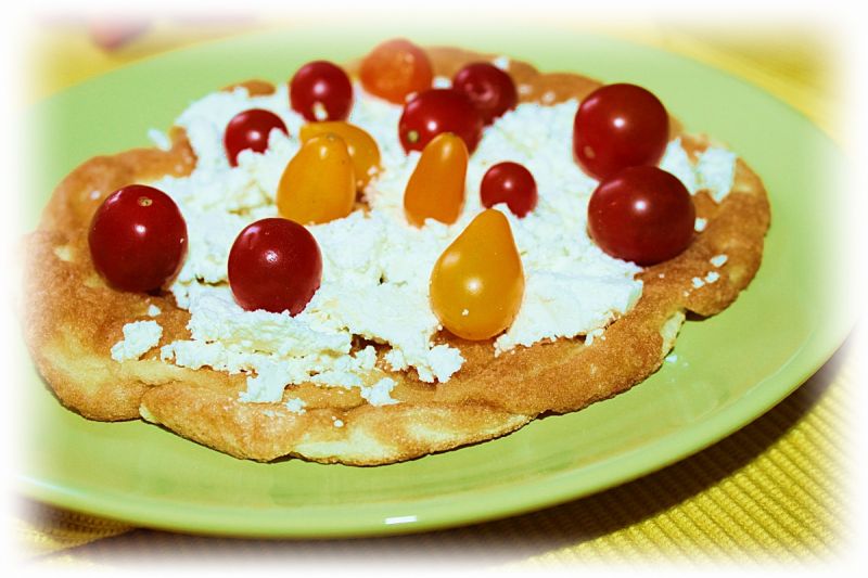 Omlet dietetyczny z twarożkiem 