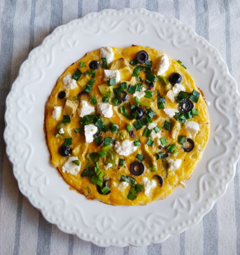 Omlet ( Frittata) z awokado Omlet ( Frittata) z awokado