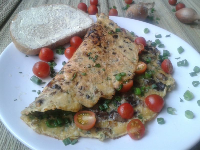 Omlet grzybowy