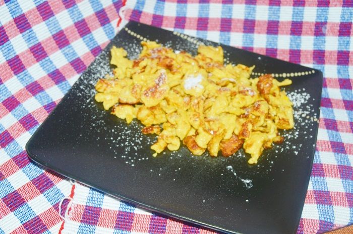 Omlet łamany piernikowy