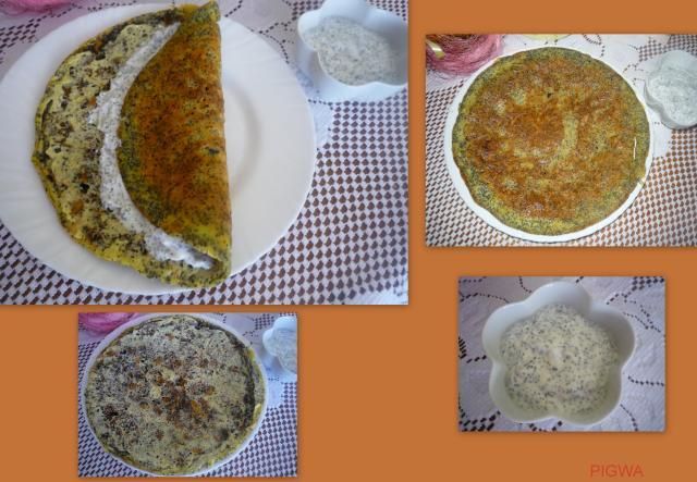 Omlet migdałowo-makowy Omlet migdałowo-makowy