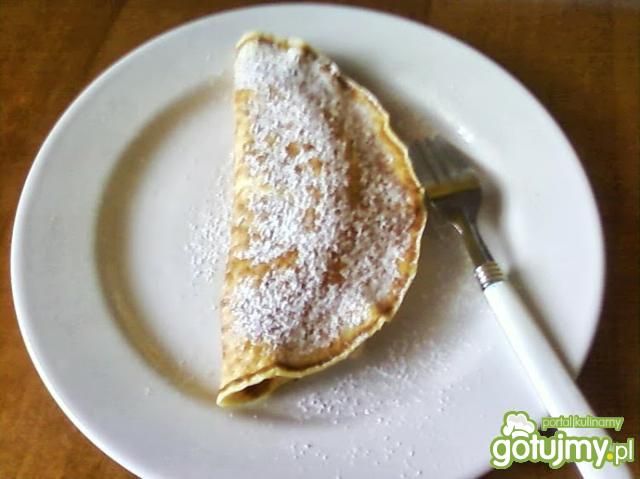 Omlet mocno cynamonowy. Omlet mocno cynamonowy.