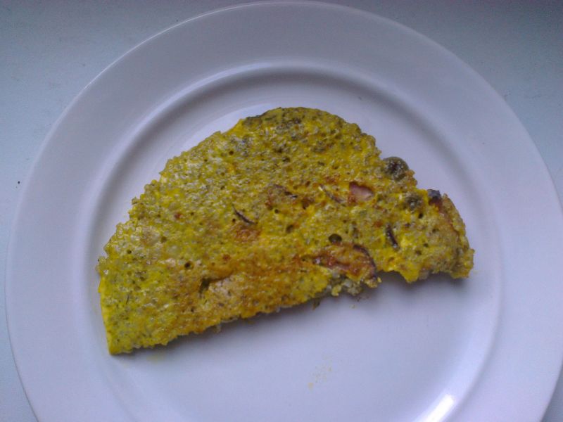 Omlet na kaszy jęczmiennej Omlet na kaszy jęczmiennej