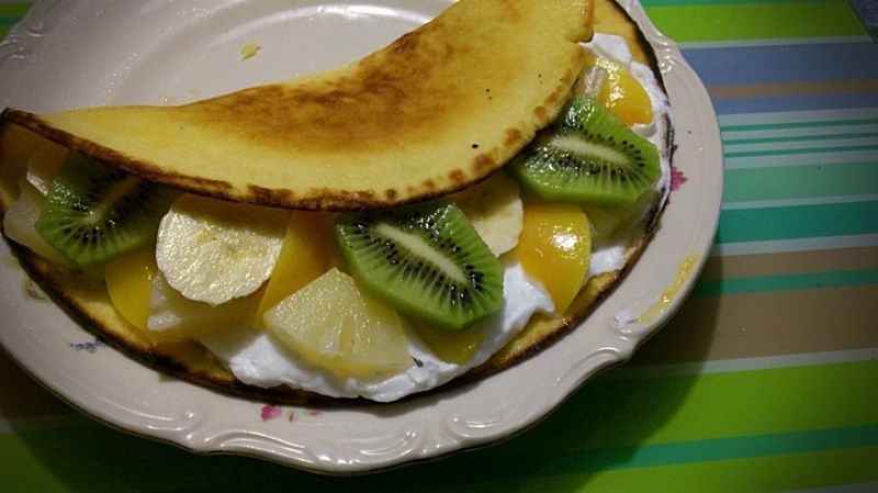 Omlet na słodko Omlet na słodko