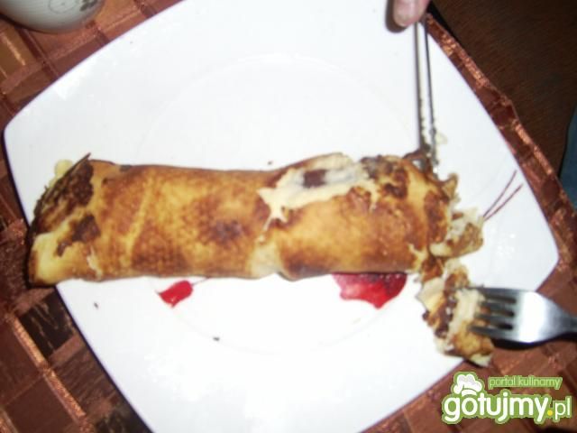 Omlet na słodko  Omlet na słodko