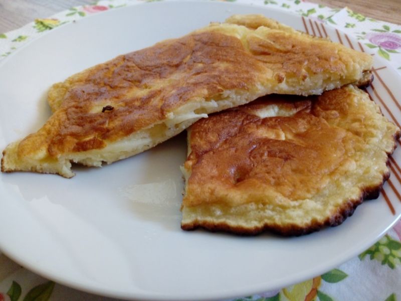 Omlet na słodko z jabłkiem Omlet na słodko z jabłkiem