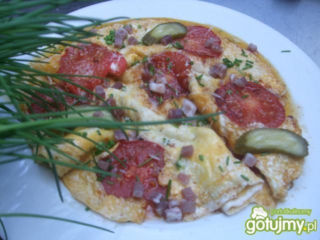 Omlet naturalny -na bogato. Omlet naturalny -na bogato.