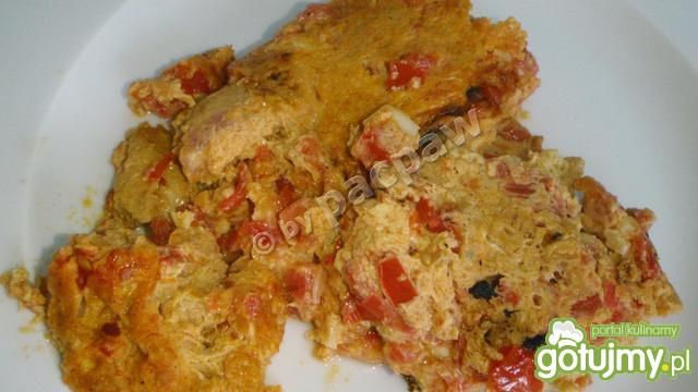 Omlet pomidorowy Omlet pomidorowy