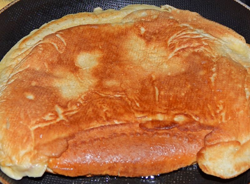 Omlet pszenny na słodko