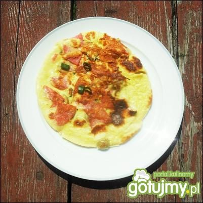 Omlet serowo-salami Omlet serowo-salami