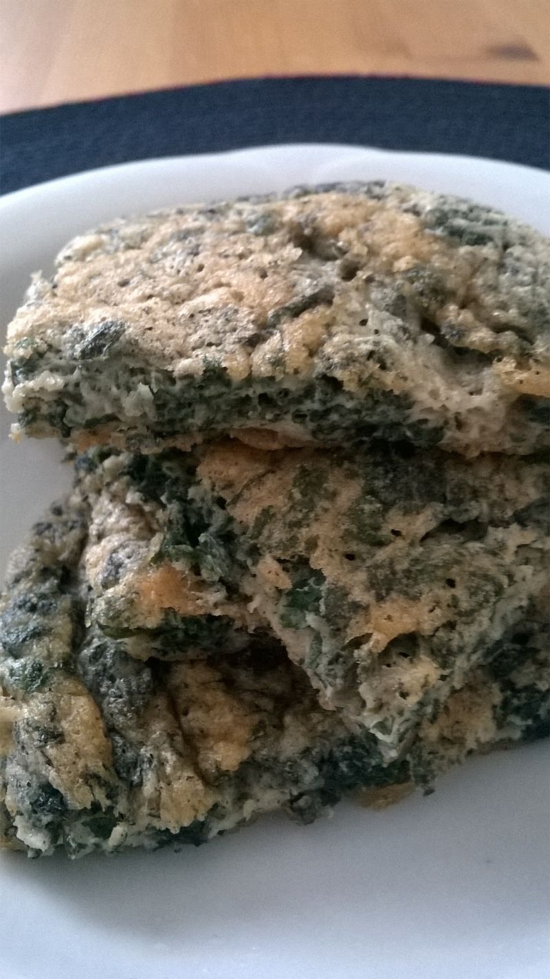 Omlet z białek z pokrzywą Omlet z białek z pokrzywą