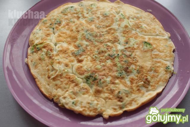 Omlet z brokułami Omlet z brokułami