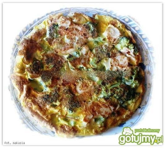 Omlet z brokułem