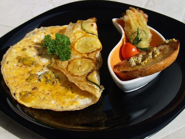 Omlet z cukinią