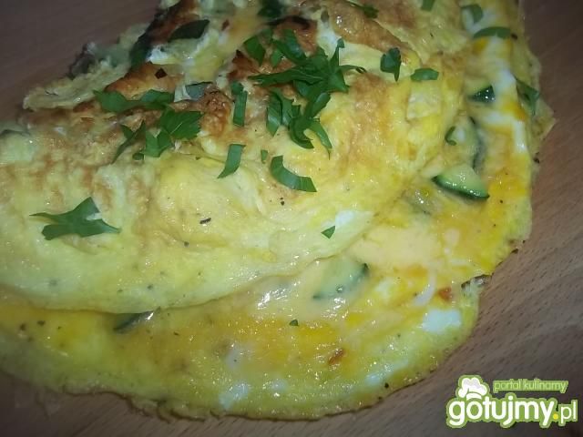 Omlet z cukinią 7
