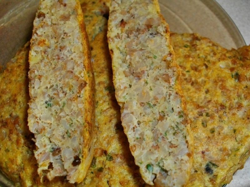 Omlet z kaszą gryczaną Omlet z kaszą gryczaną