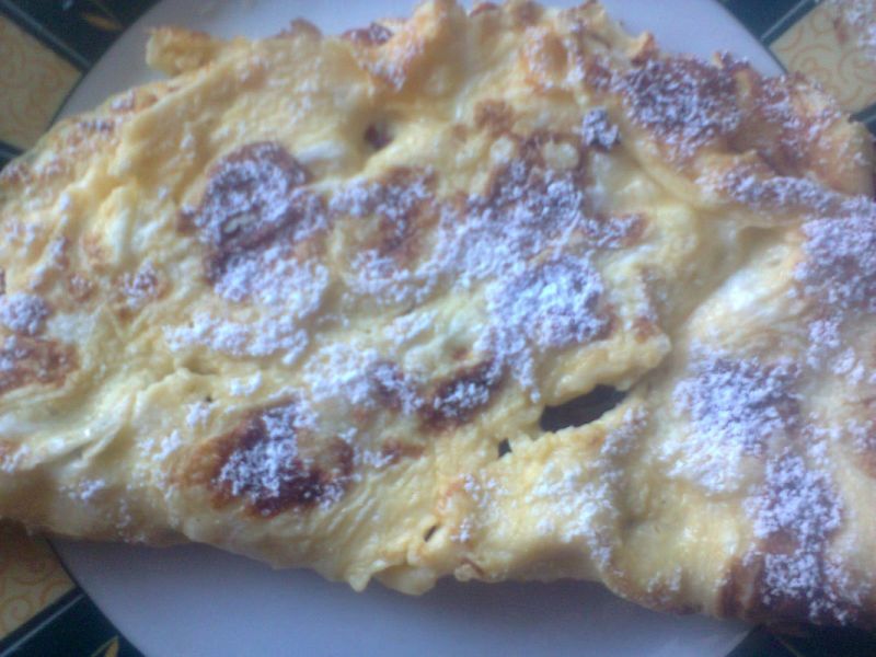 Omlet z konfiturą