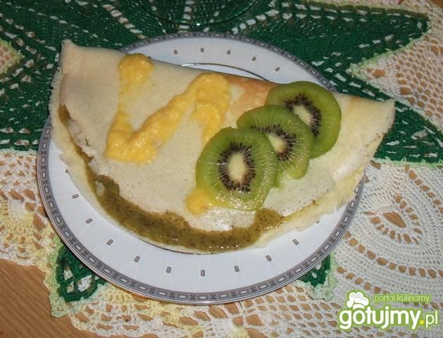 Omlet z nadzieniem kiwi