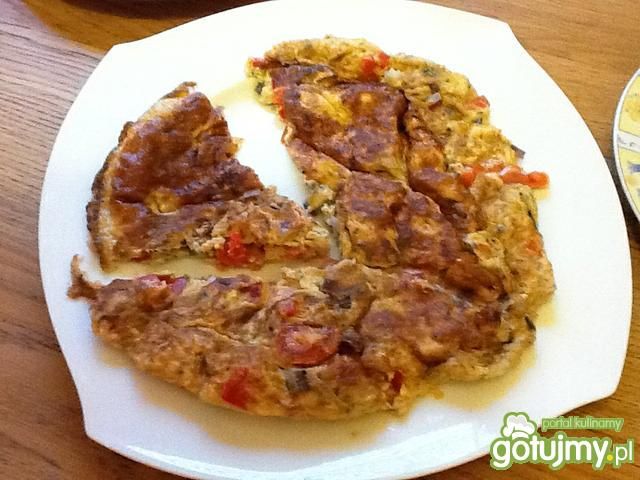 Omlet z warzywami 2.