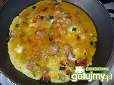 Omlet z warzywami Omlet z warzywami