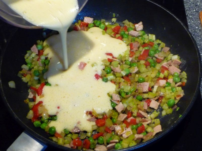 Omlet z warzywami