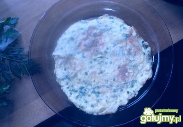 Omlet z zieleninką Omlet z zieleninką