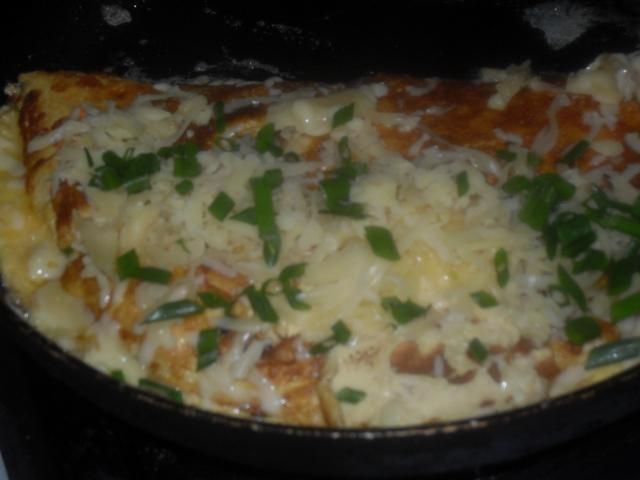 Omlet zapiekany z serem Omlet zapiekany z serem
