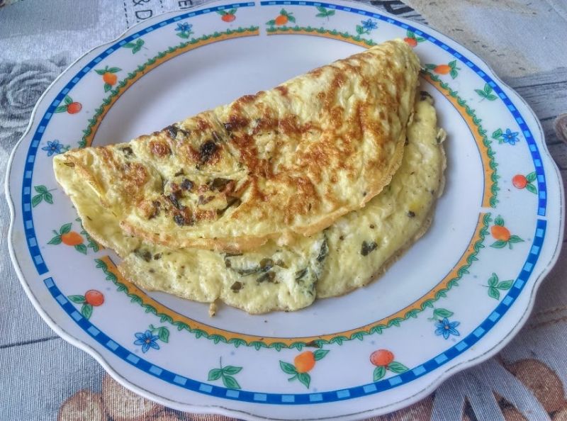 Omlet ze szczawiem Omlet ze szczawiem