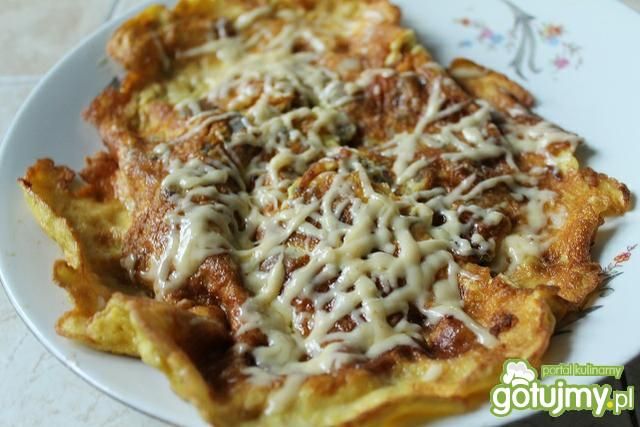 omlet ze szczypiorkiem