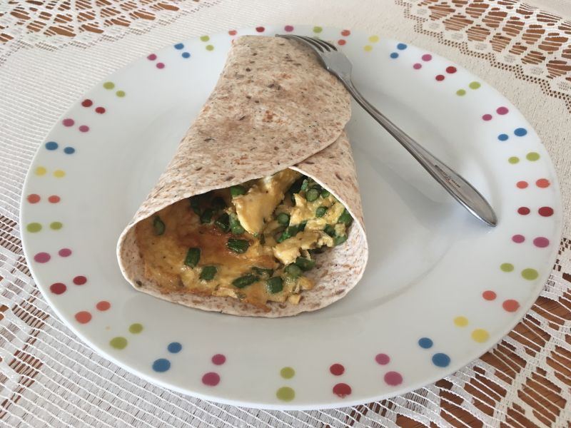 Omlet ze szparagami Omlet ze szparagami