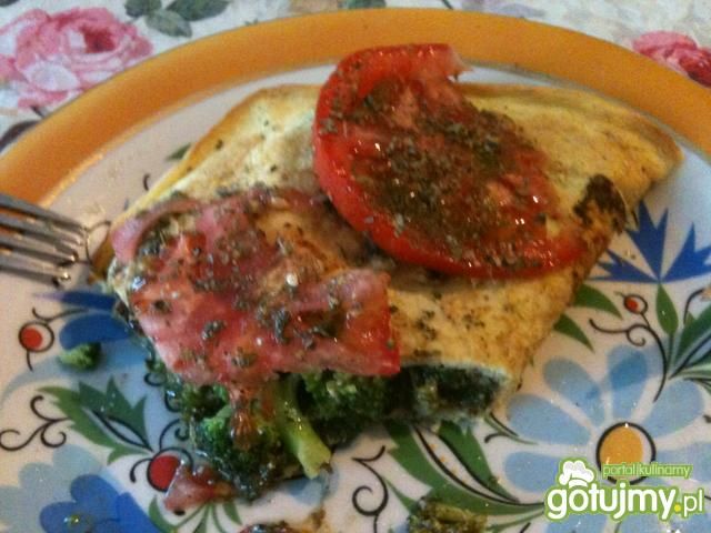 Omlet ze szpinakiem 2.