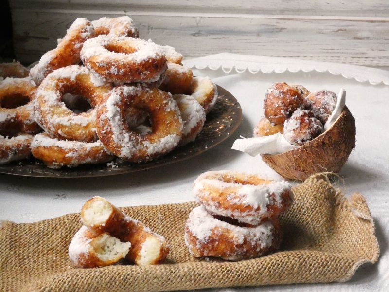 Oponki serowo-kokosowe 