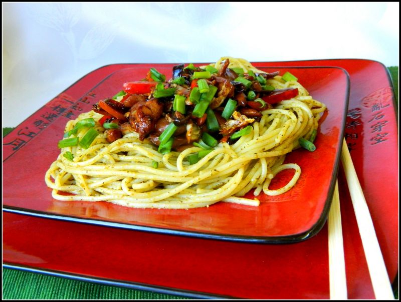 Orientalne spaghetti Orientalne spaghetti
