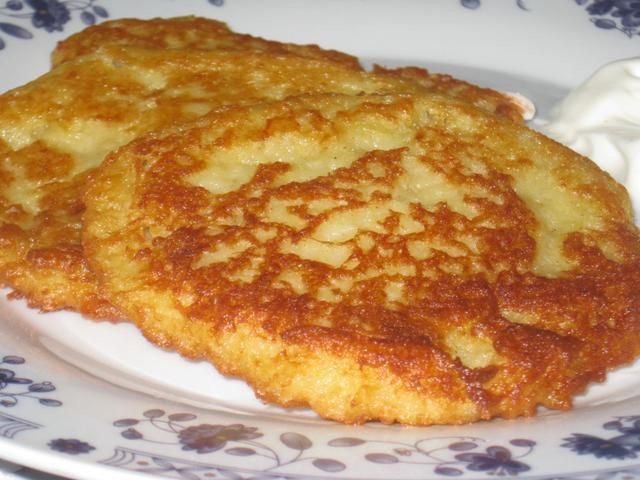 Orkiszowe placki ziemniaczane