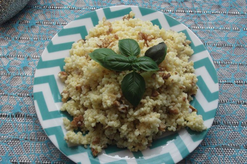 Orzechowa kasza jaglana