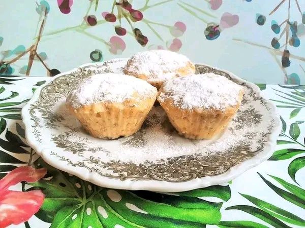 Orzechowe babeczki  Orzechowe babeczki