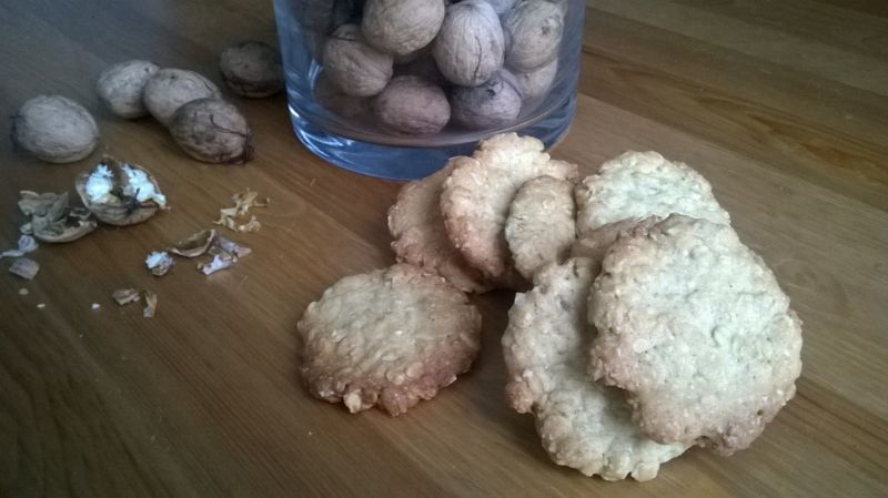 Orzechowe ciasteczka