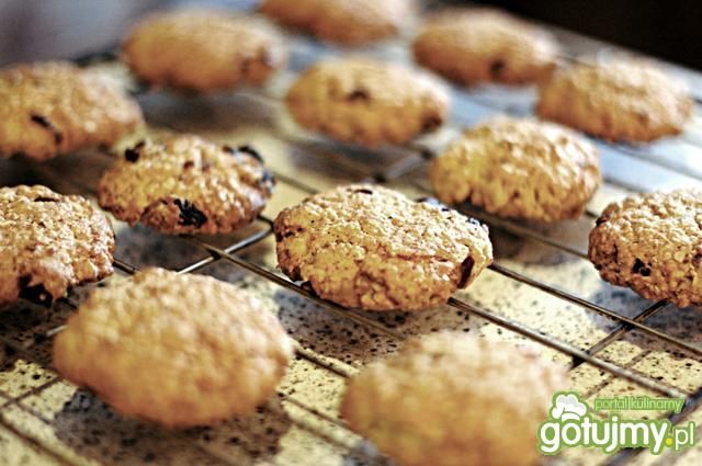 Orzechowe ciasteczka owsiane Orzechowe ciasteczka owsiane