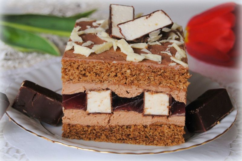 Orzechowe ptasie mleczko Orzechowe ptasie mleczko