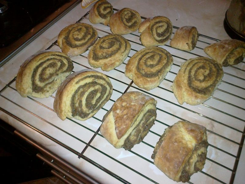 Orzechowe ślimaczki