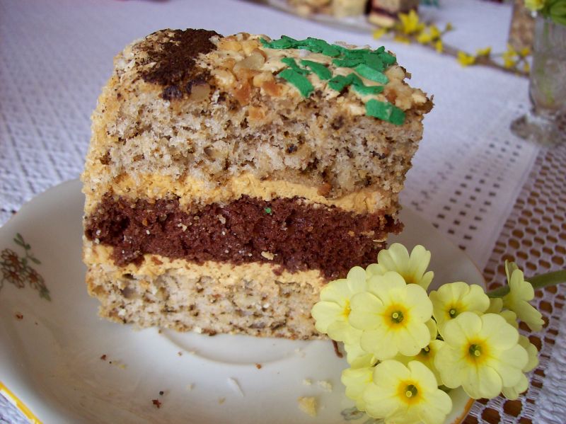 Orzechowe z kajmakiem