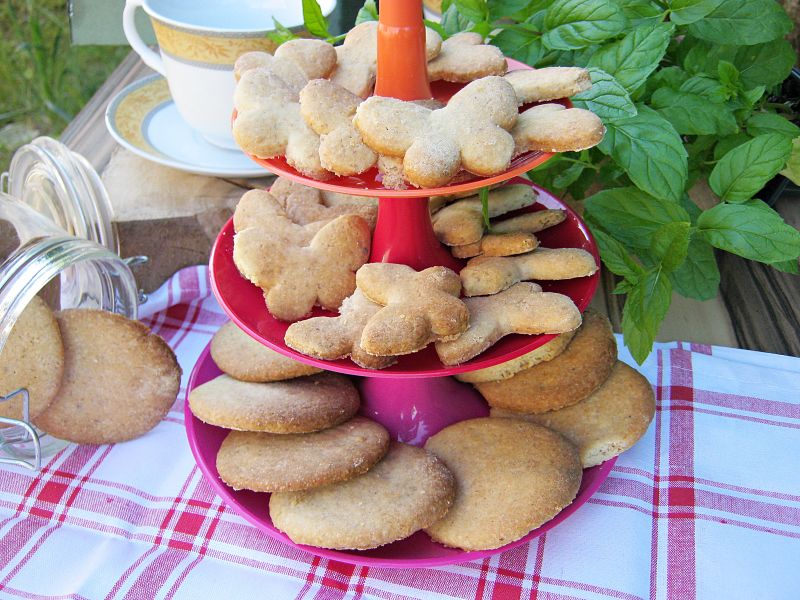 Orzechowo-migdałowe ciasteczka Orzechowo-migdałowe ciasteczka